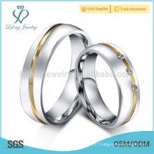 New design silver diamond couple rings,customized promise rings for couples